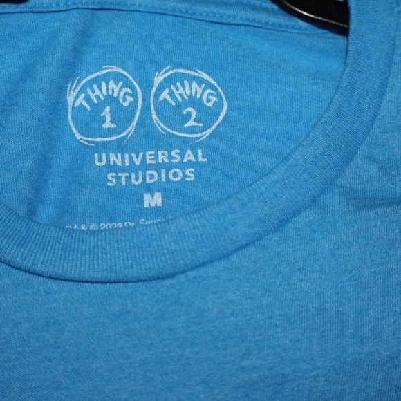 Dr. Seuss "Mother Of All Things" Torquoise Universal Studios Shirt. Medium. NWT. - Picture 3 of 6